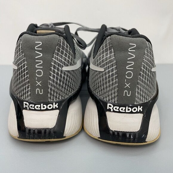 Reebok Nano X2 Sneakers Shoes Athletic Training Gray Mens 11 - Picture 8 of 14